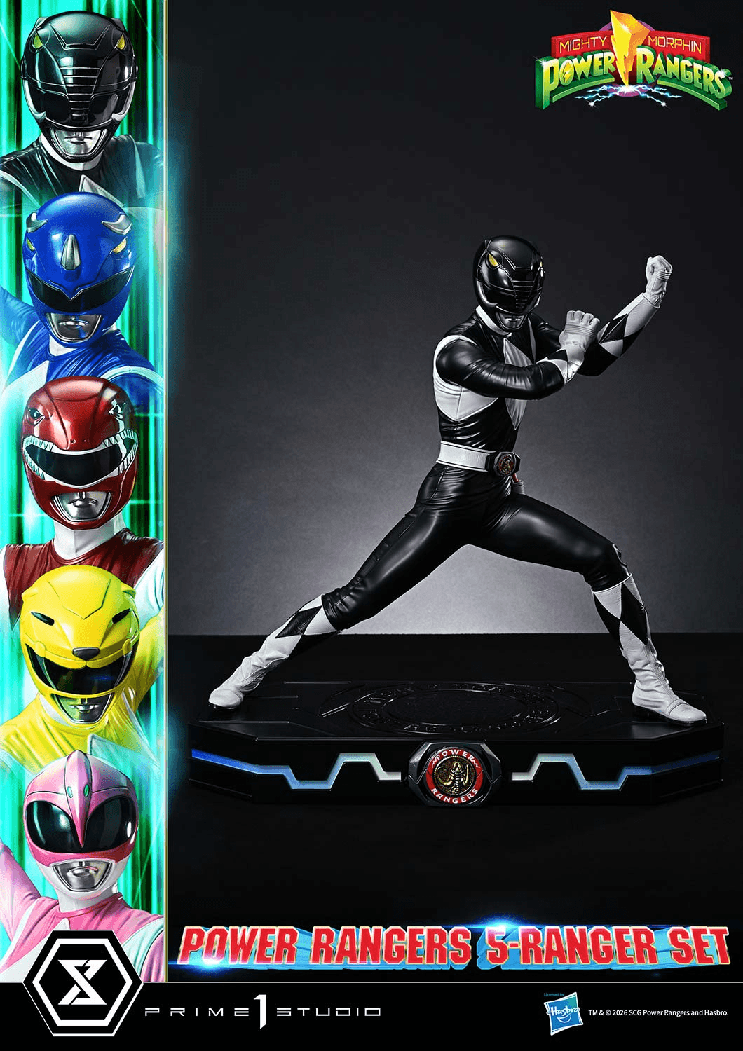 Premium Masterline Mighty Morphin Power Rangers Power Rangers 5-Ranger Set