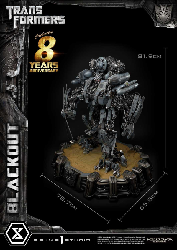 Prime 1 Studio Museum Masterline Transformers (Film) Blackout(4582535946009)(4582535946009)