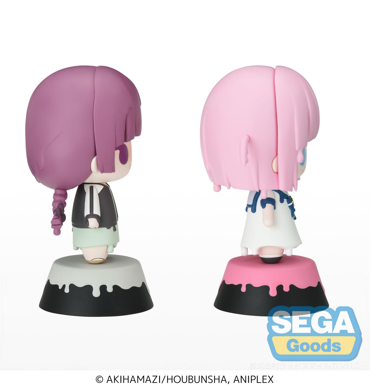SEGA Tiny Melties Anime "BOCCHI THE ROCK" Mini Figure Vol.4 (EX) [Pack of 2: 1 Kikuri, 1 Futari] (Box of 2)