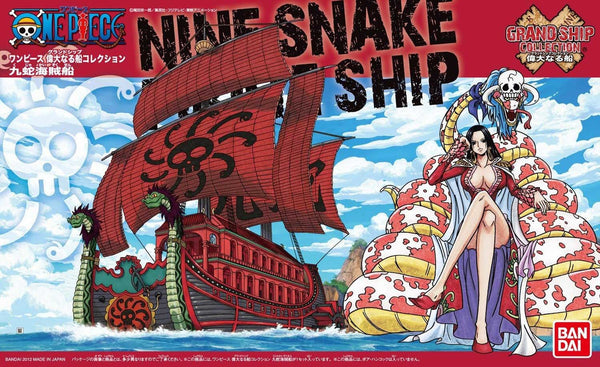 BANDAI Hobby One Piece - Grand Ship Collection - Nine Snake Pirate Ship