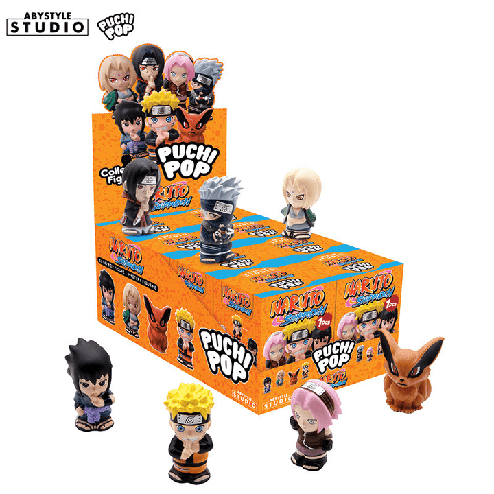 NARUTO SHIPPUDEN - Figure Puchipop Wave 1 x8 (Box of 8)