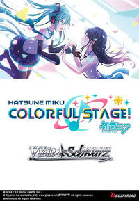 Weiss Schwarz: HATSUNE MIKU COLORFUL STAGE! Booster Display | 8885021120836