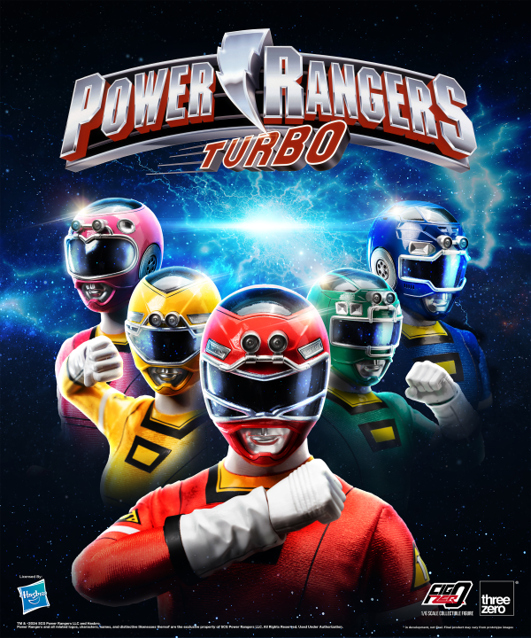 threezero Power Rangers Turbo - FigZero 1/6 Turbo Power Rangers Pack | 4895250815261