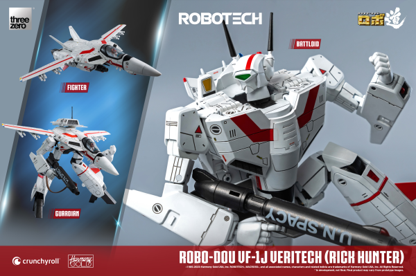 Three Zero Robotech - ROBO-DOU VF-1J Veritech (Rick Hunter) | 4895250807167