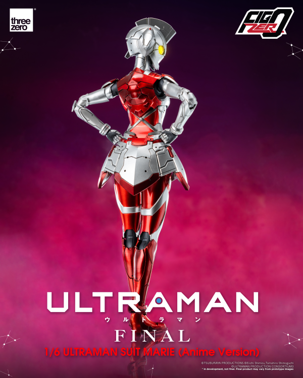 Three Zero FigZero 1/6 ULTRAMAN SUIT MARIE (Anime Version) | 4895250806979