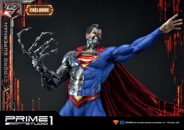 Prime 1 Studio Museum Masterline Superman (Comics) Cyborg Superman EX Version(4562471908019)(4562471908019)