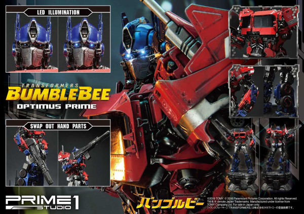 Prime 1 Studio Museum Masterline Transformers: Bumblebee (Film) Optimus Prime Cybertron Edition(4562471909009)(4562471909009)