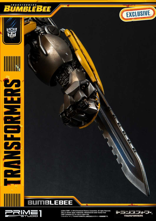 Prime 1 Studio Museum Masterline Transformers: Bumblebee (Film) Bumblebee EX Version(4562471907661)(4562471907661)