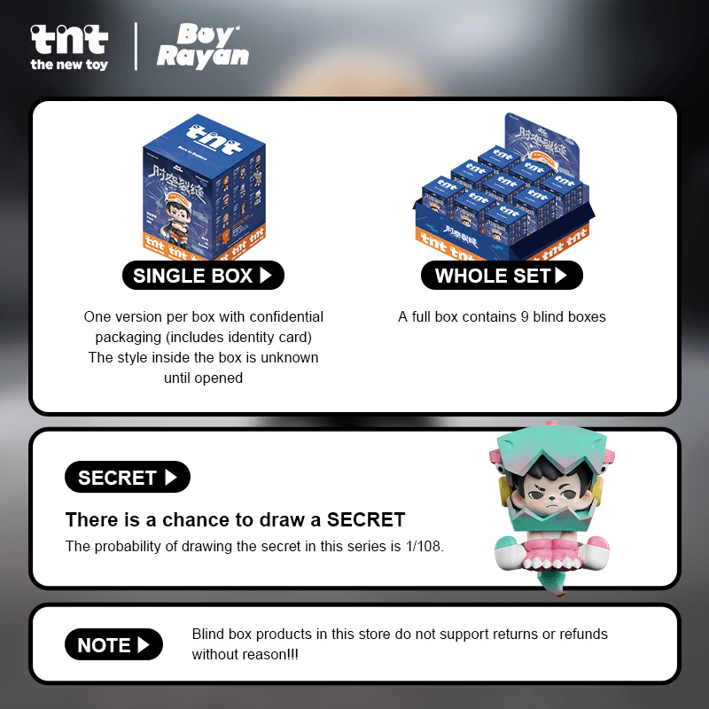 Rayan Time Rift mini series figures Rayan (Box of 9)