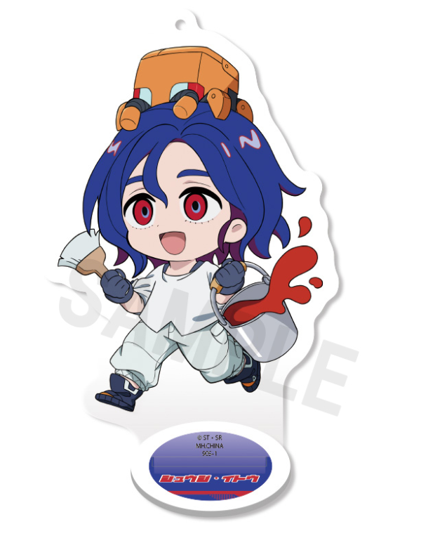 MegaHouse Tokotoko Acrylic Stand Mobile Suit Gundam GQuuuuuuX(4535123844652)(4535123844652)