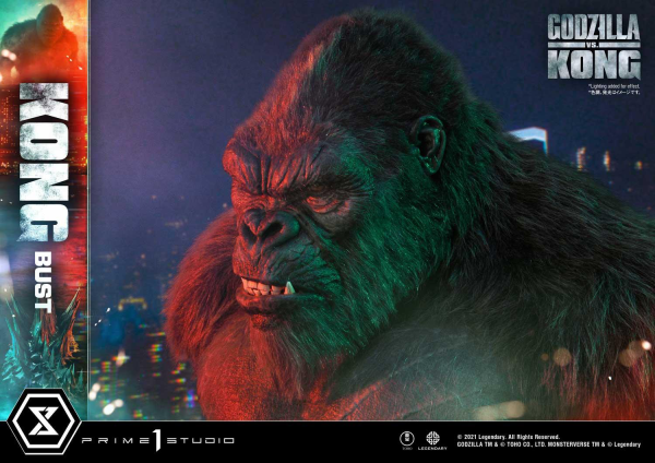 Prime 1 Studio Life Size Bust Godzilla vs Kong (Film) Kong | 4580708032122