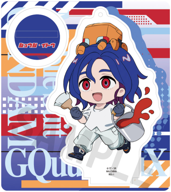MegaHouse Tokotoko Acrylic Stand Mobile Suit Gundam GQuuuuuuX(4535123844652)(4535123844652)