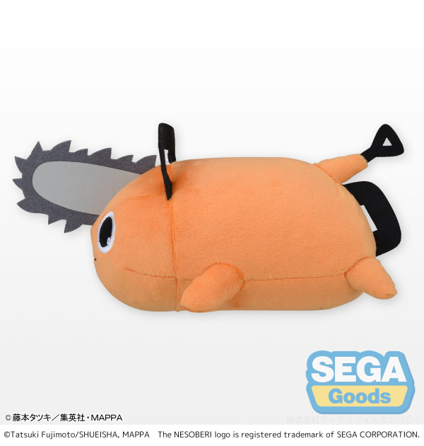 SEGA NESOBERI (Lay-Down) "Chainsaw Man" Plush "Pochita" (S)