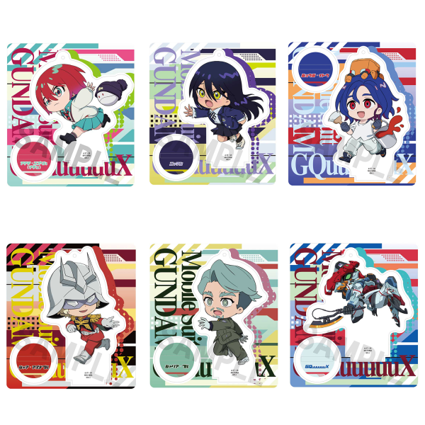 MegaHouse Tokotoko Acrylic Stand Mobile Suit Gundam GQuuuuuuX(4535123844652)(4535123844652)