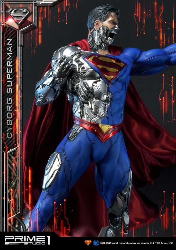 Prime 1 Studio Museum Masterline Superman (Comics) Cyborg Superman EX Version(4562471908019)(4562471908019)