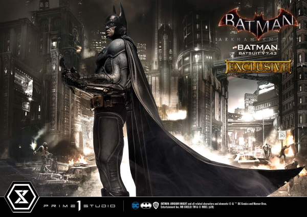 Prime 1 Studio Museum Masterline Batman: Arkham Knight Batman Batsuit V7.43 EX Version(4582535945033)(4582535945033)