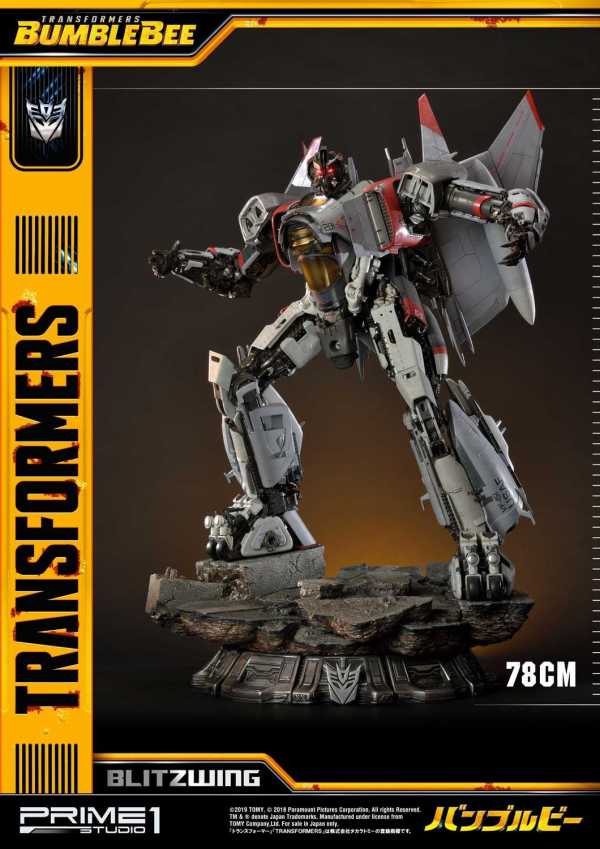 Prime 1 Studio Museum Masterline Transformers: Bumblebee (Film) Blitzwing EX Version(4562471908088)(4562471908088)