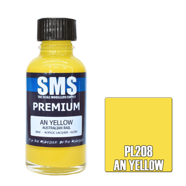 The Scale Modellers Supply (SMS) Premium AN YELLOW 30ml | 744109798207