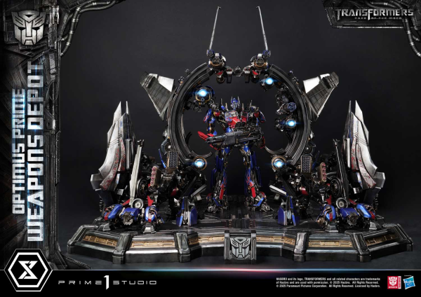 Prime 1 Studio Museum Masterline Transformers: Dark of the Moon (Film) Optimus Prime Weapons Depot(4582647121059)(4582647121059)