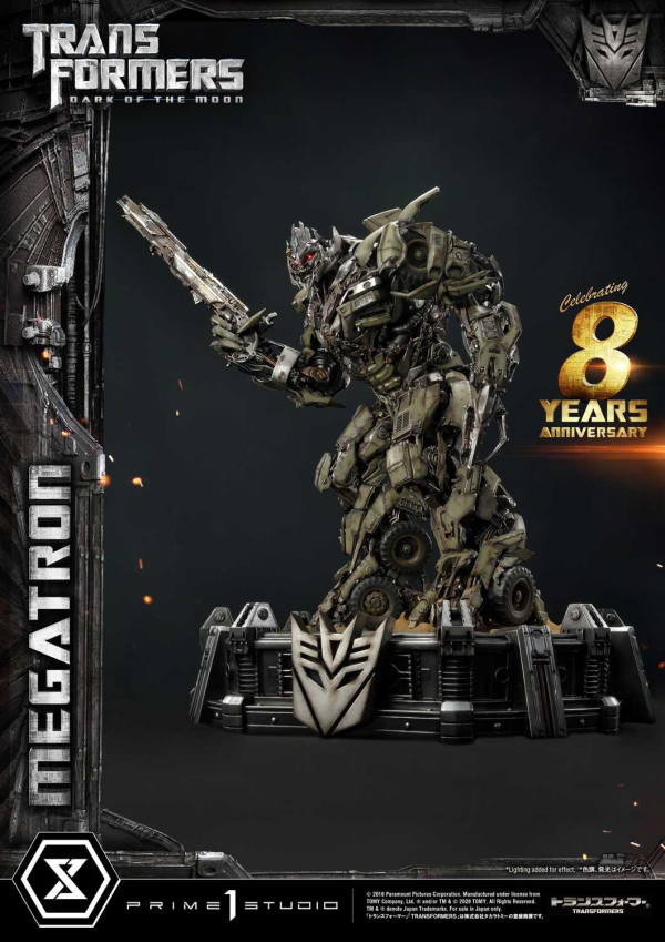 Prime 1 Studio Museum Masterline Transformers: Dark of the Moon (Film) Megatron EX Bonus Version(4582535944968)(4582535944968)