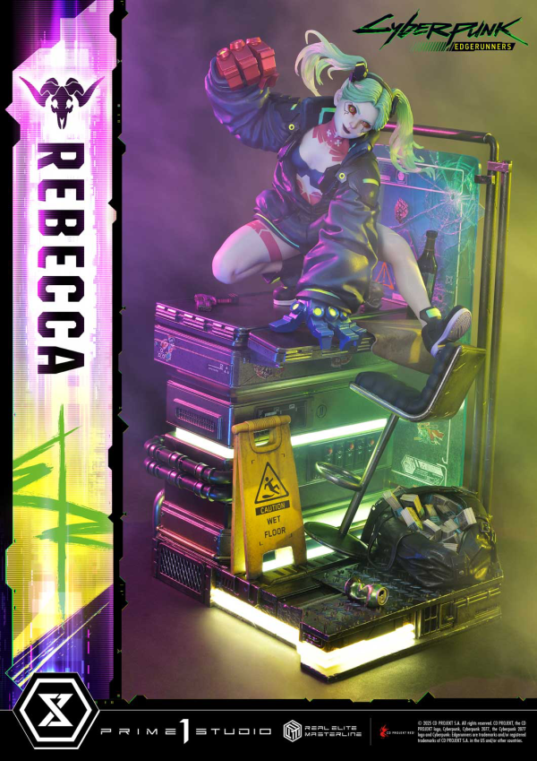Prime 1 Studio  Real Elite Masterline Cyberpunk: Edgerunners Rebecca Deluxe Version(4582647121578)