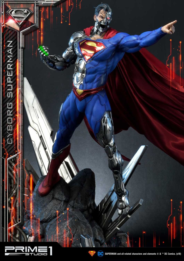 Prime 1 Studio Museum Masterline Superman (Comics) Cyborg Superman EX Version(4562471908019)(4562471908019)
