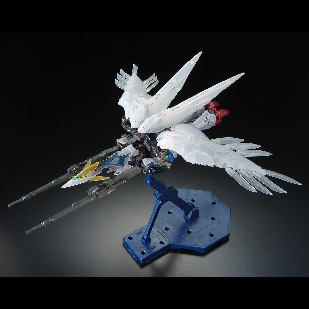P-Bandai MG 1/100 The Gundam Base Limited Wing Gundam Zero EW Ver.Ka [Clear Color]