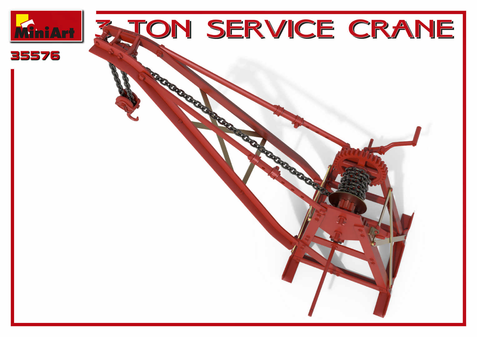 MiniArt 3 Tonne Service Crane (1/35) | 4820183312303