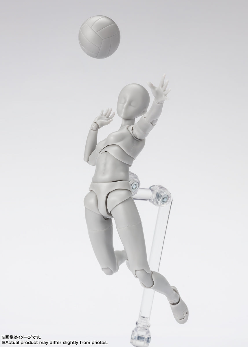 BANDAI Spirits Body-Chan -Sports- Edition DX Set (Gray Color ver.) , Tamashii Nations S.H.Figuarts(4573102649348)
