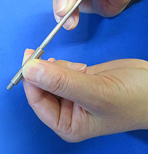 Shimomura Alec Round Stick File - 3.5phi - Grit #400