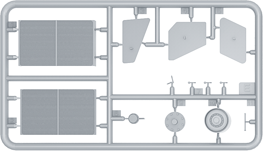 Miniart [35205] 1/35 T-34 Engine(V-2-34) & Transmission Set | 4820183310507
