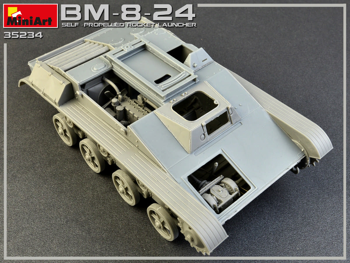 MiniArt BM-8-24 Self-Propelled Rocket Launcher. Interior Kit (1/35) | 4820183311856