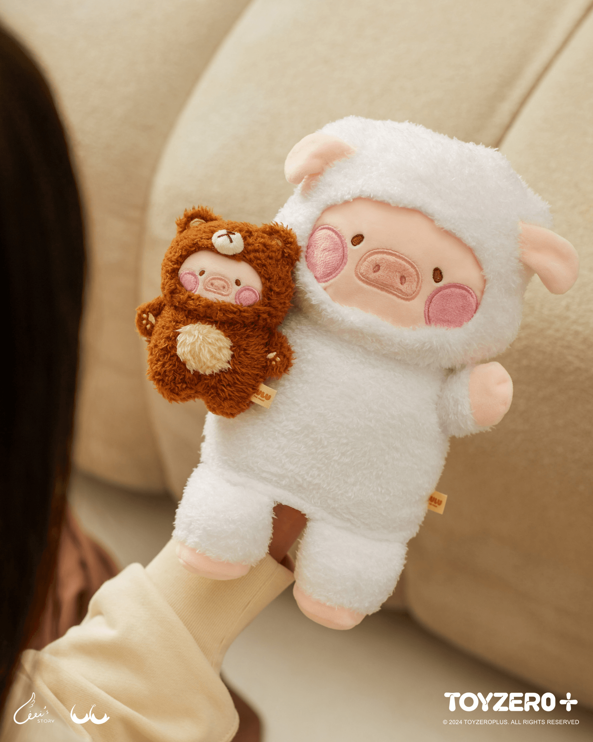 LuLu the Piggy Costume Series - Magnet Plush Keychain | 781005758119