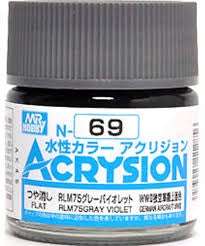 GSI Creos Acrysion N69 - RLM75 Gray Violet (Semi-Gloss/Aircraft)