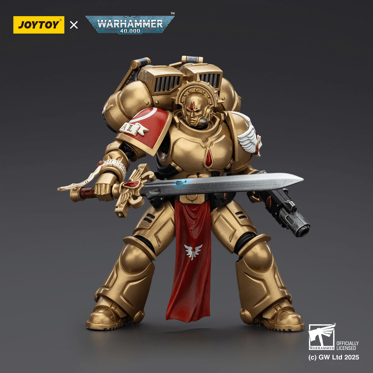 Blood Angels Sanguinary Guard 1 with Inferno Pistol and Encarmine Blade | 6927054401840