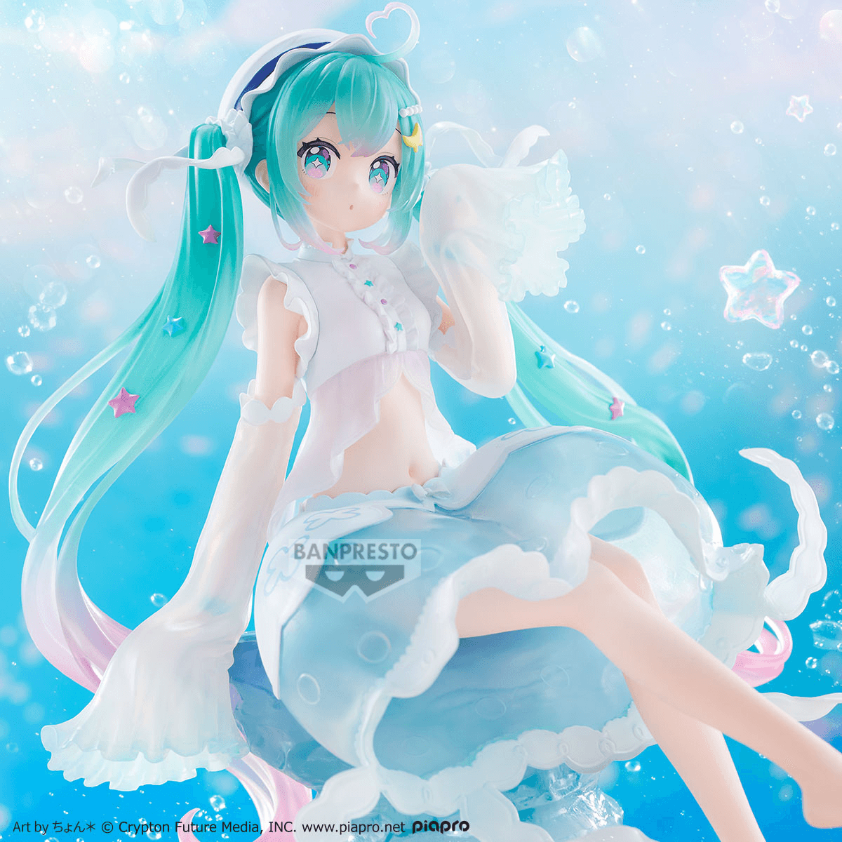 HATSUNE MIKU BANPRESTO EVOLVE Clearluxe-Jellyfish-FIGURE | 4983164300109