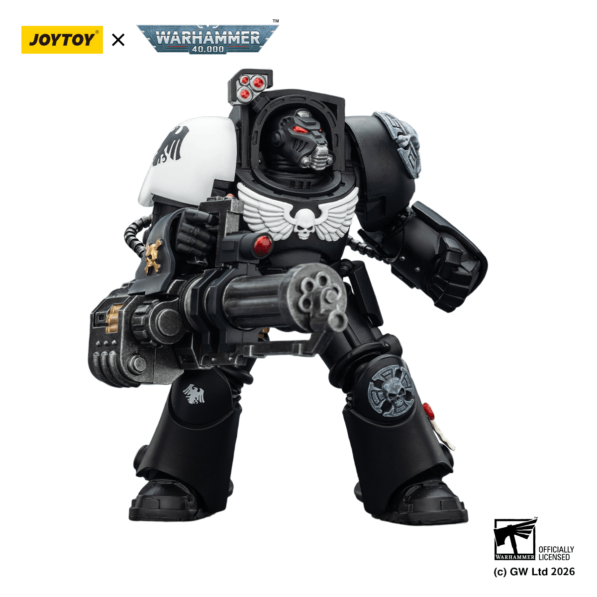 Raven Guard Terminator 3 with Power Fist and Assault Cannon | 6927054403264