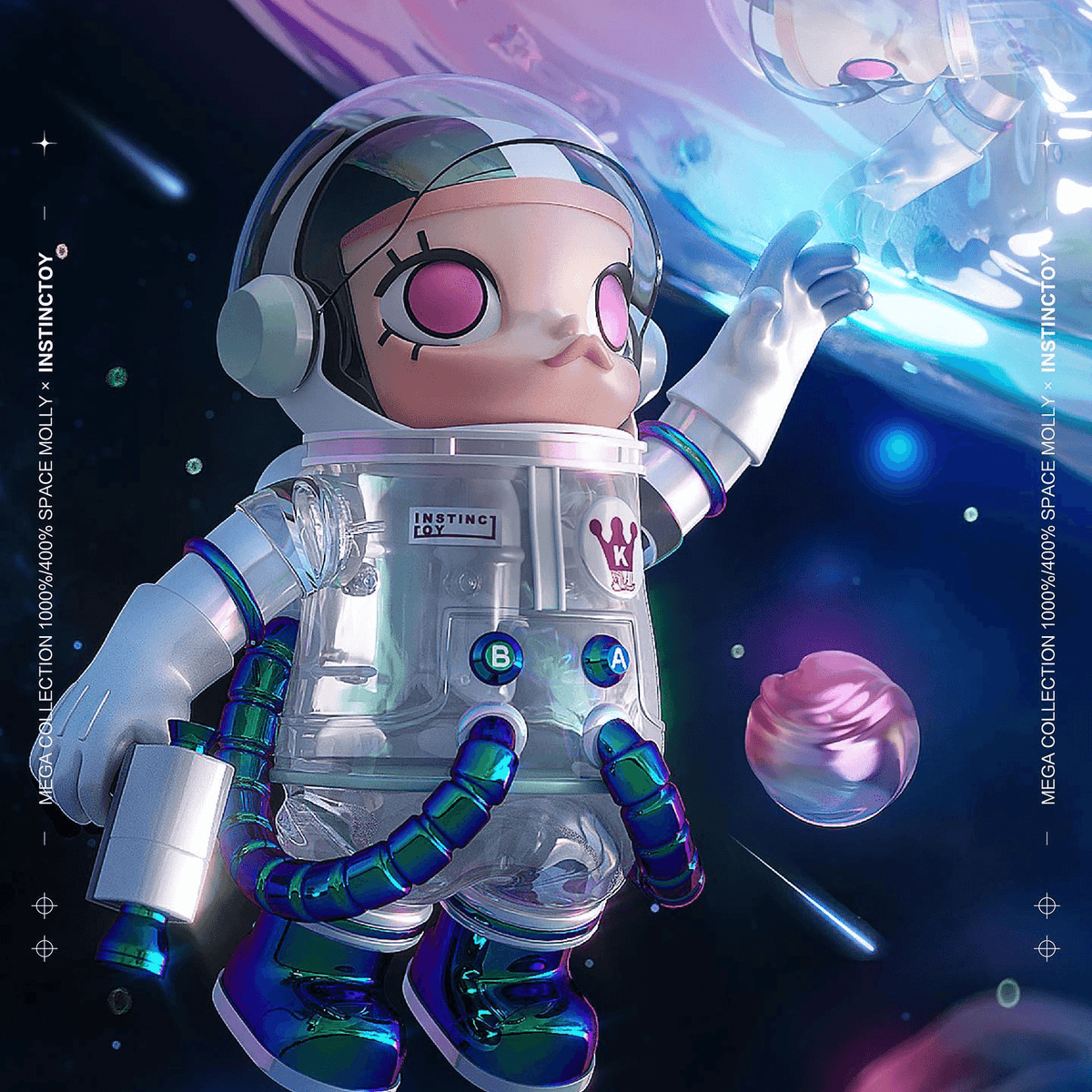 ゲームキャラクター MEGA SPACE MOLLY 1000% INSTINCTOY MEGA SPACE MOLLY 1000% INSTINCTOY 2022 LIMITED – TOYSEZ