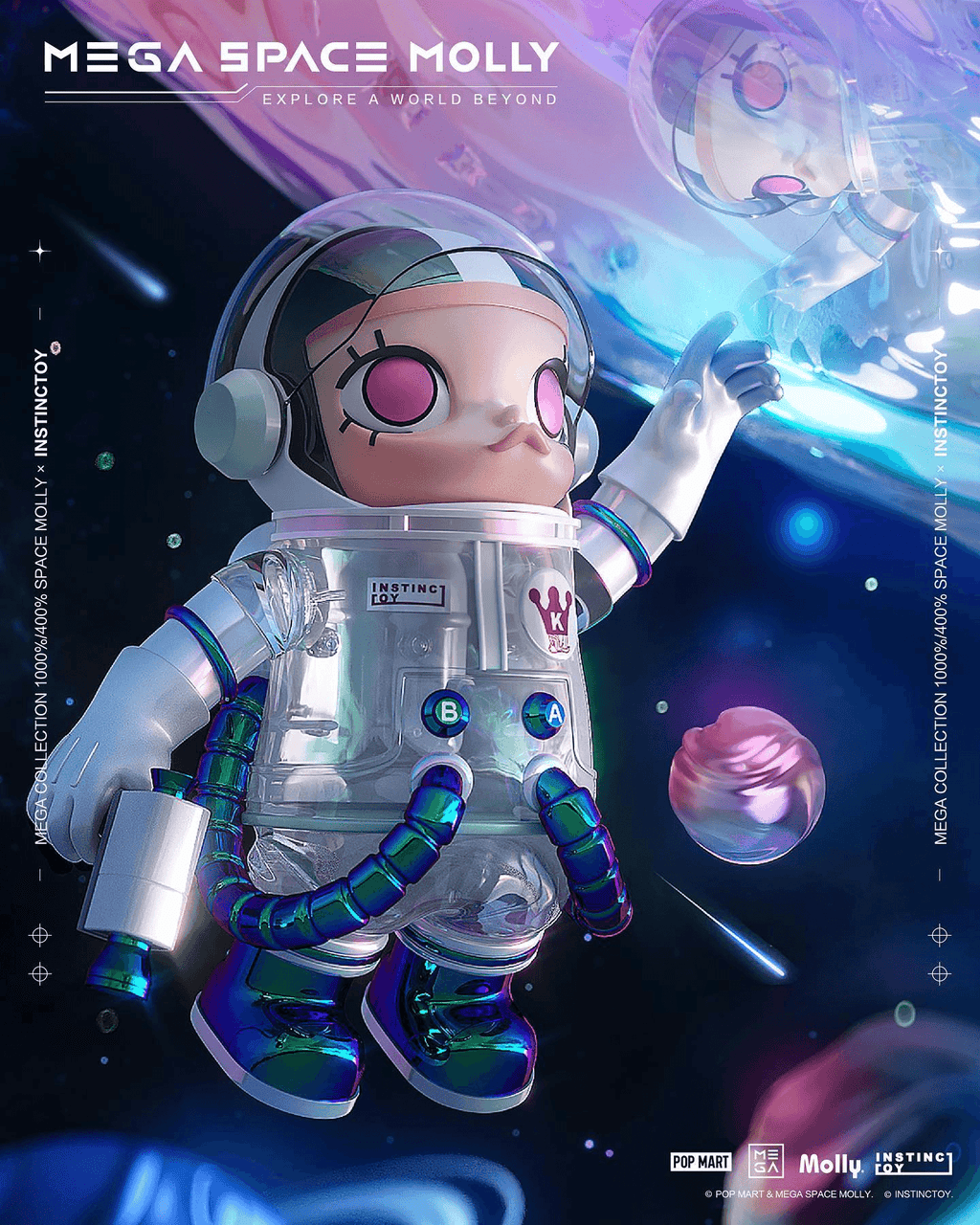 MEGA SPACE MOLLY x INSTINCTOY 1000%|P-Rex Hobby