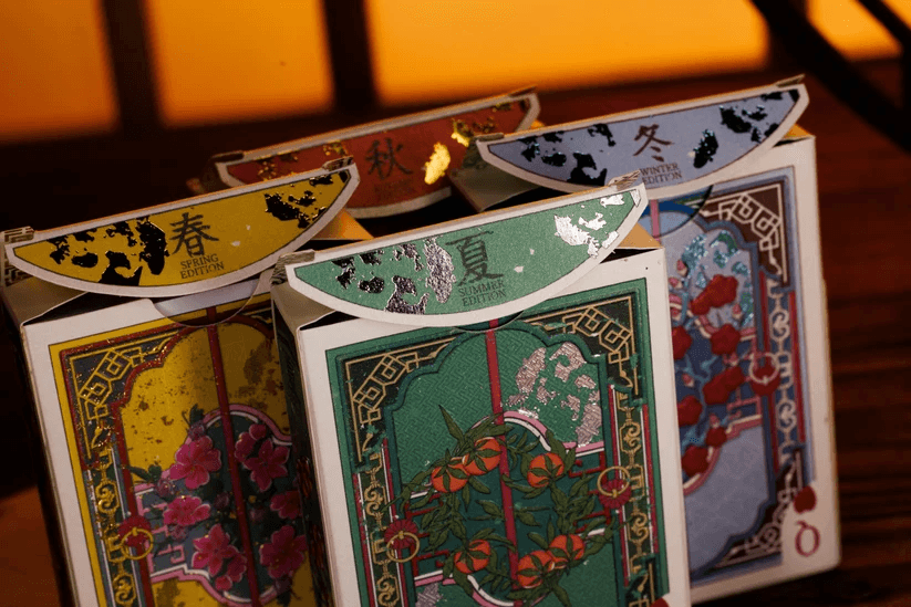 Door Gods Playing Cards - Half-Brick Set