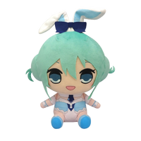 Hatsune Miku　KYURUMARU BIG Plush Toy -Hatsune Miku /White Rabbit- | 4580736402430