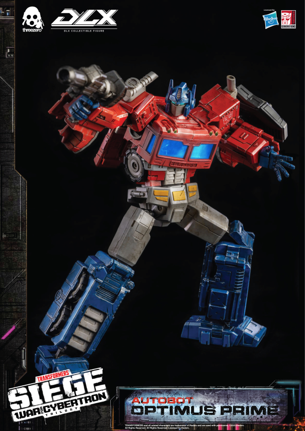 threezero Transformers: War for Cybertron Trilogy - DLX Optimus Prime | 4895250816343