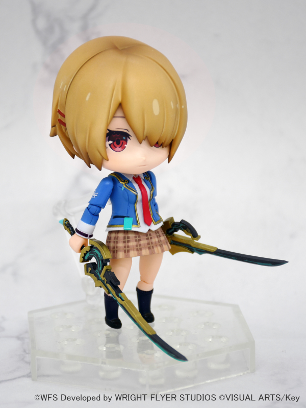 elcoco DFORM＋ Heaven Burns Red Ruka Kayamori Deforme Action Figure | 4515142459587