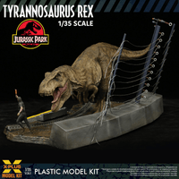 1/35 Scale Plastic Model Kit Jurassic Park Tyrannosaurus rex | 4532149026178