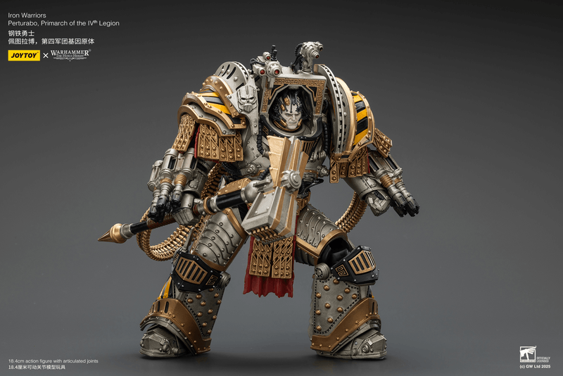 JOYTOY Iron Warriors Perturabo, Primarch of the lVth Legion | 6927054401819