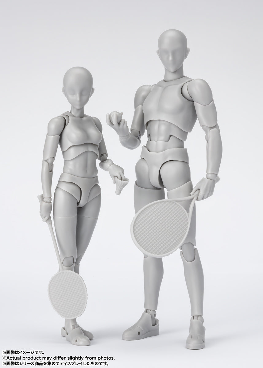 BANDAI Spirits Body-Chan -Sports- Edition DX Set (Gray Color ver.) , Tamashii Nations S.H.Figuarts(4573102649348)