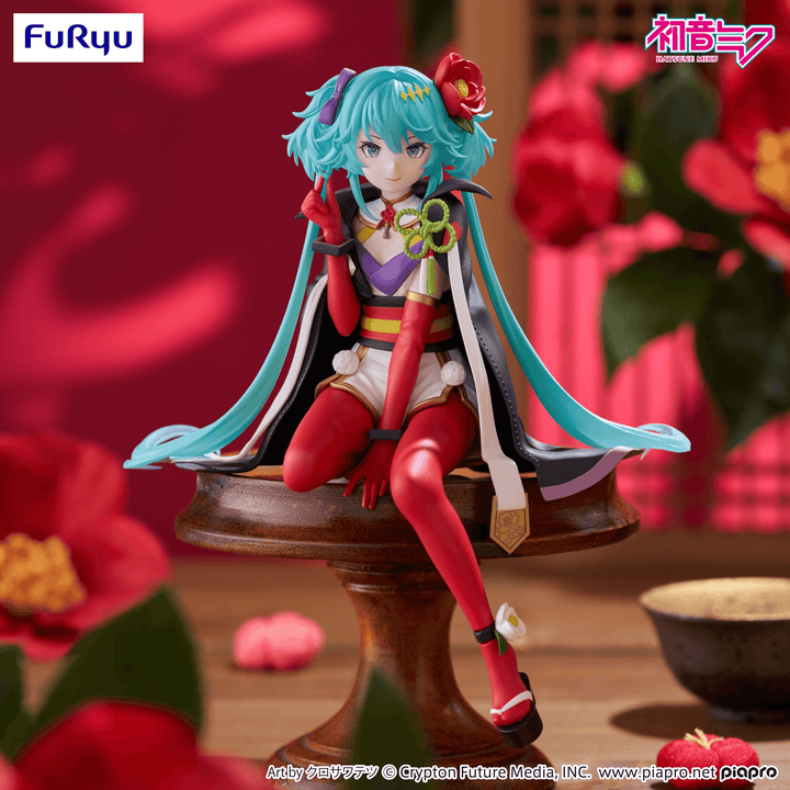 Hatsune Miku Noodle Stopper Figure -Flower Fairy Camellia- | 4571623508441