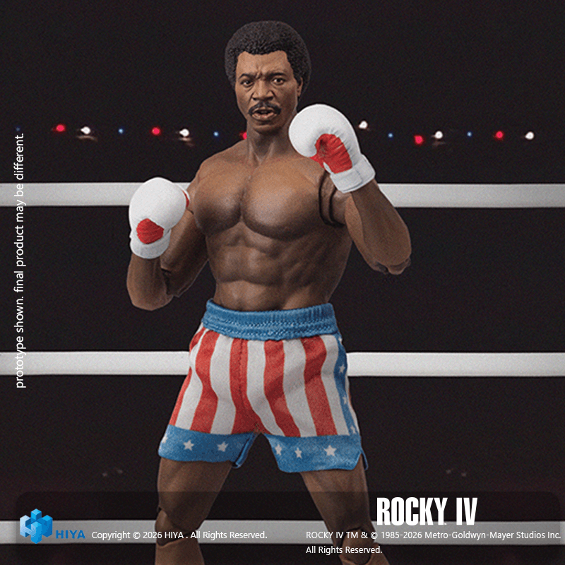 1/12 Scale 6 Inch Rocky IV Apollo Action Figure | 6957534204760