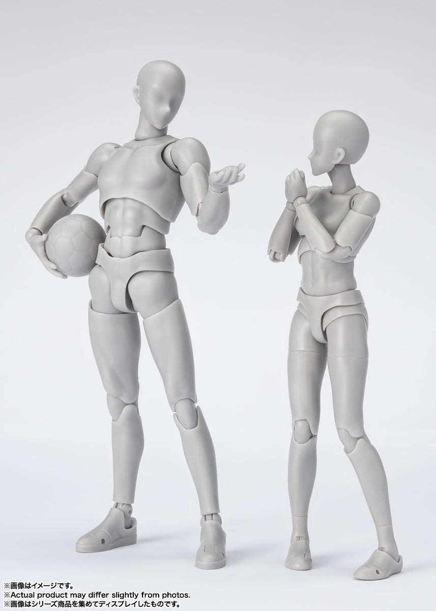 BANDAI Spirits Body-Chan -Sports- Edition DX Set (Gray Color ver.) , Tamashii Nations S.H.Figuarts(4573102649348)
