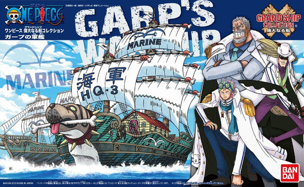Bandai Grand Ship Collection #08 Garp's Marine Ship "One Piece"